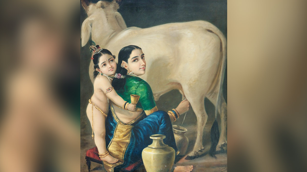 Yashoda and Krishna